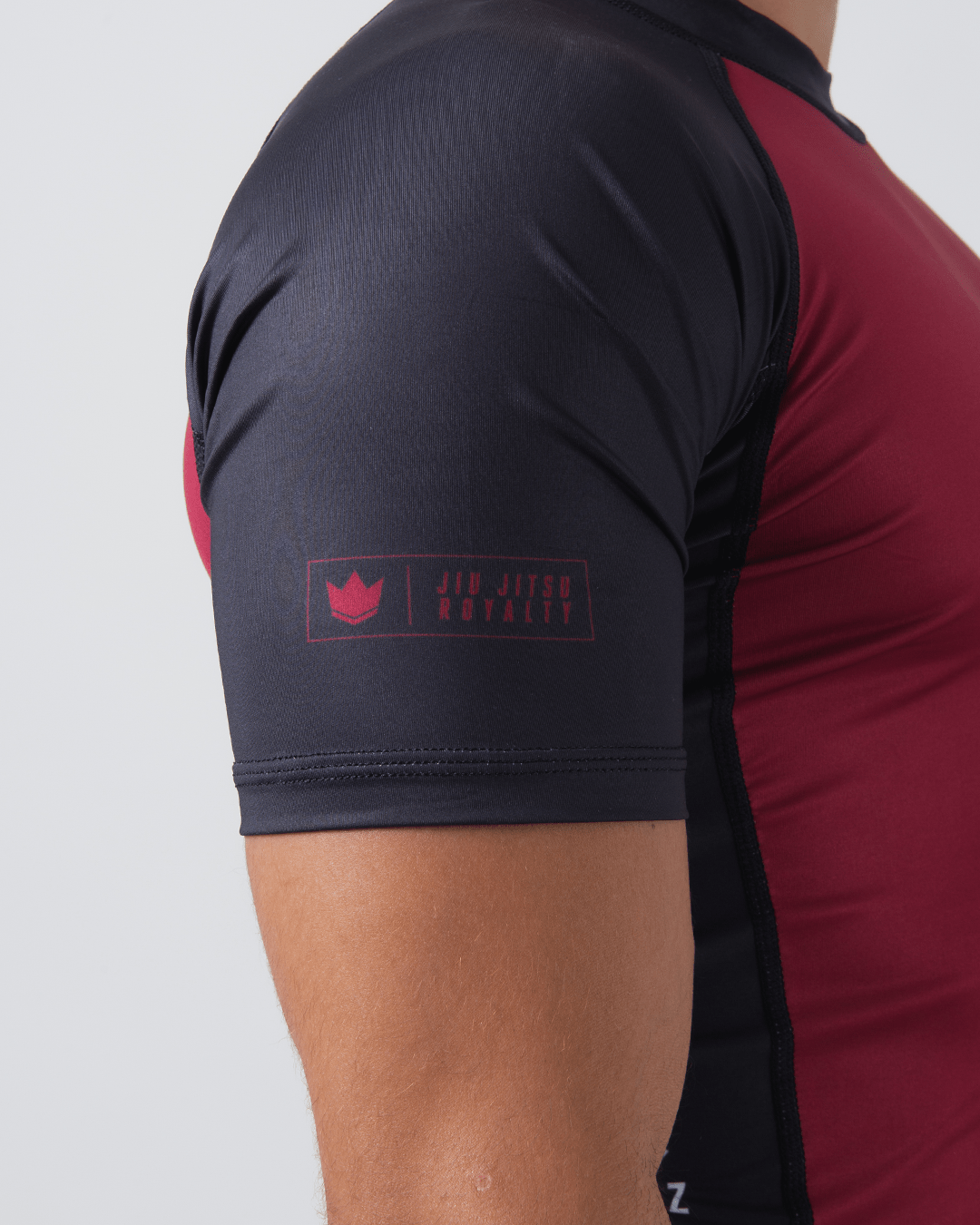 Born To Rule S/S Rashguard - Granate