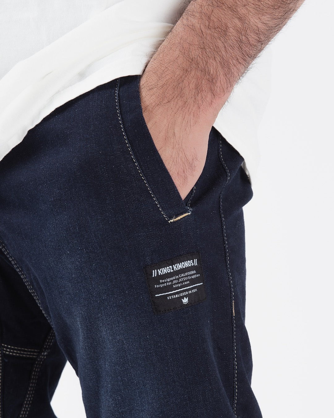 Casual Denim Gi Pant