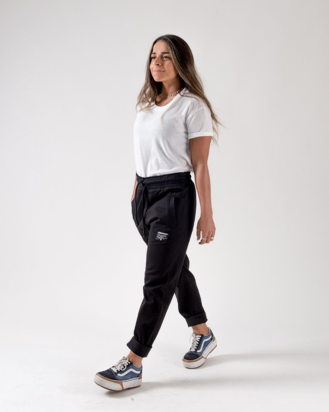 Casual Cotton Gi Pant - Black