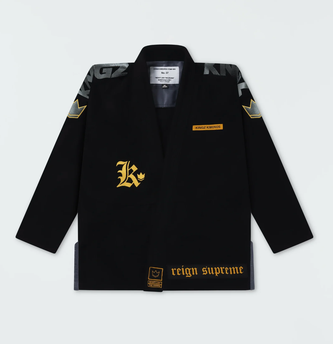 Kingz Comp 450 V7 Jiu Jitsu Gi  - Black