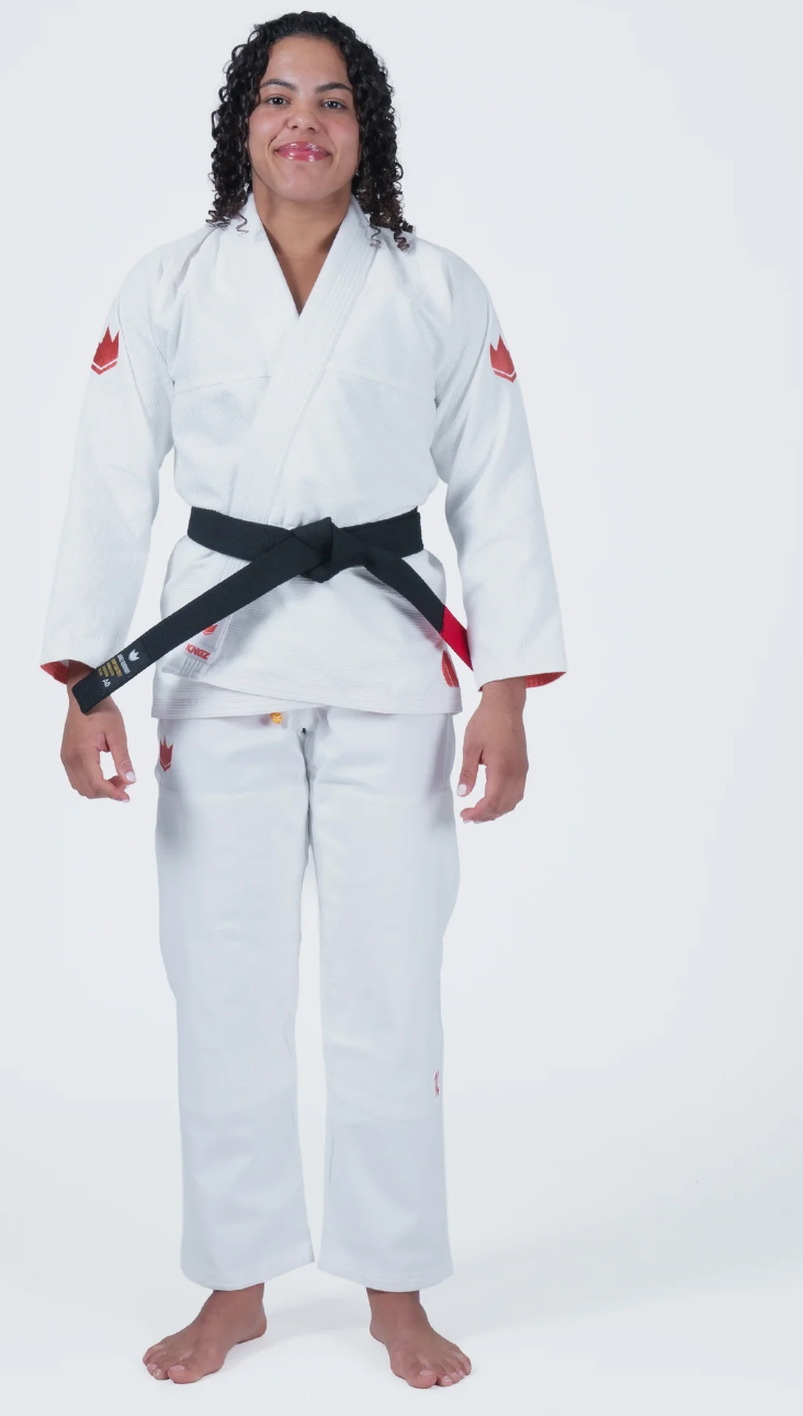 Kingz The One V2 Women's Gi Guava - White
