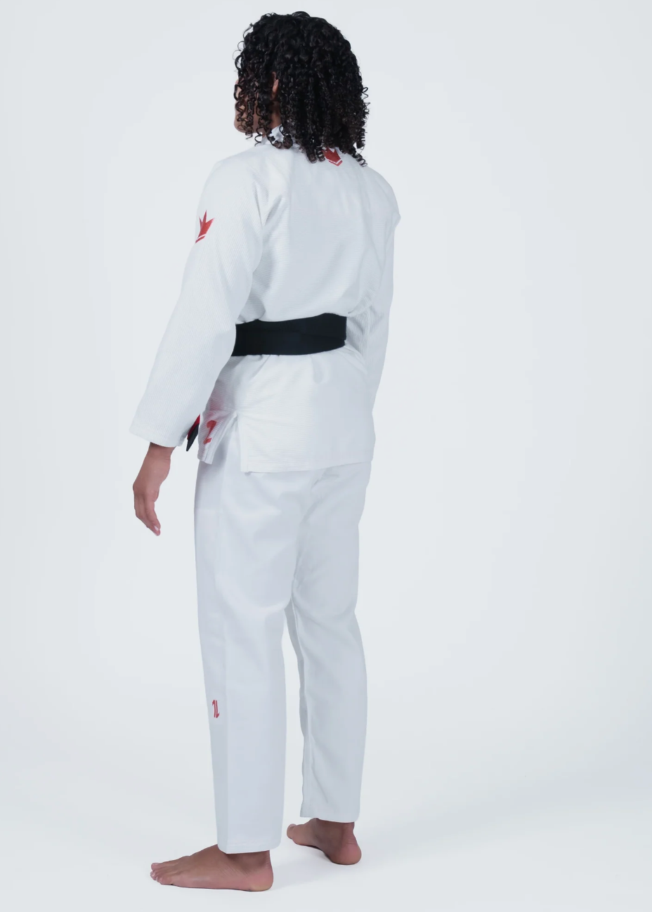 Kingz The One V2 Women's Gi Guava - White