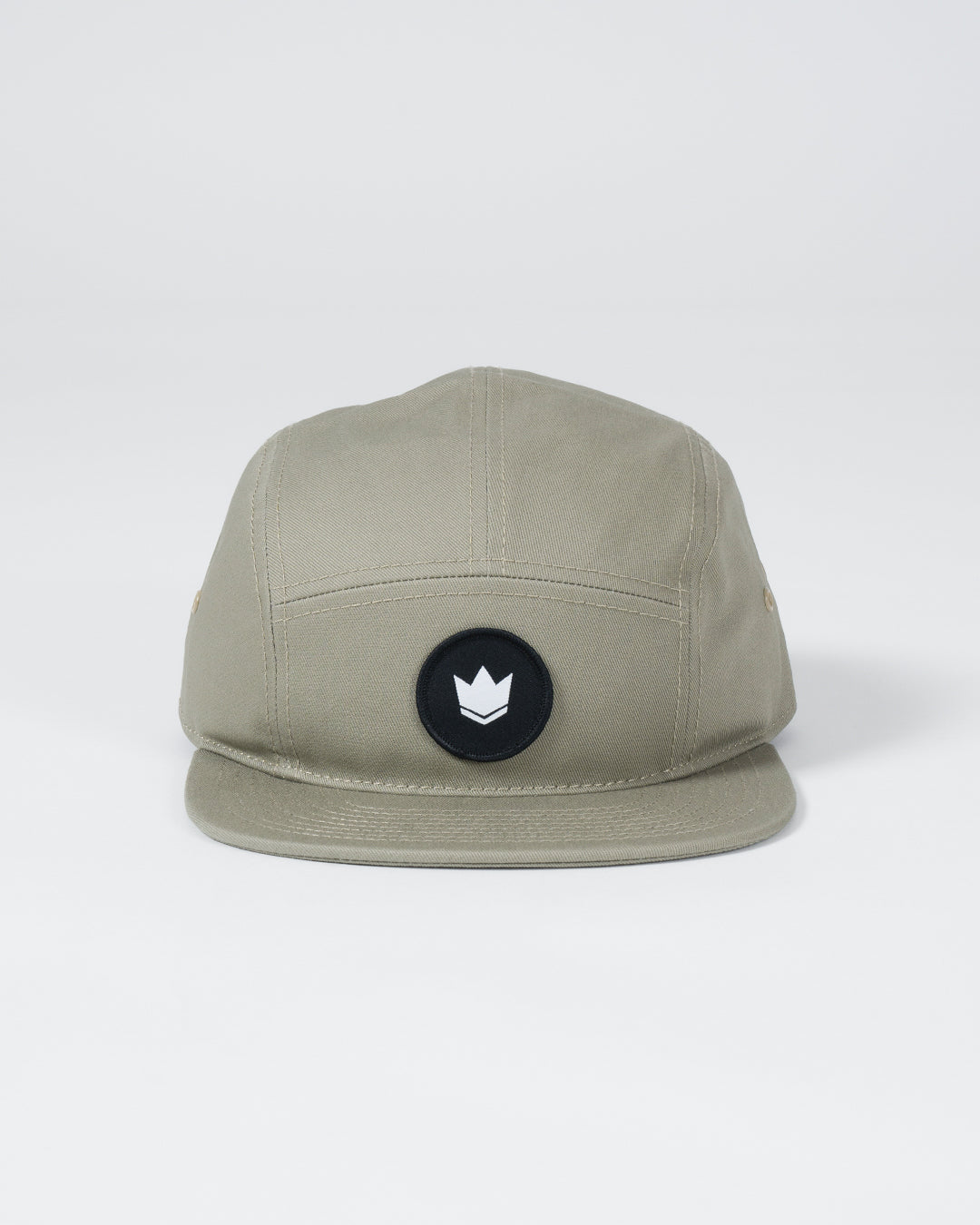 Crown Patch Strapback Hat - Sage Green