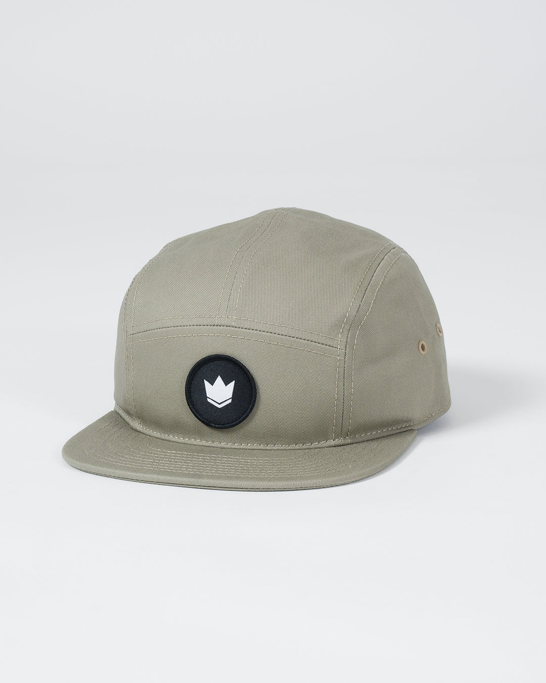 Crown Patch Strapback Hat - Sage Green