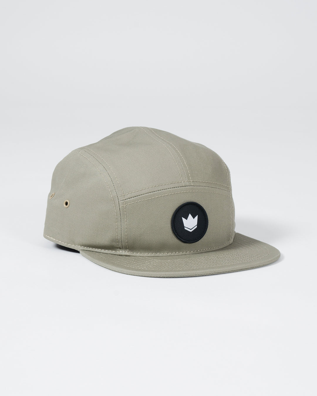 Crown Patch Strapback Hat - Sage Green