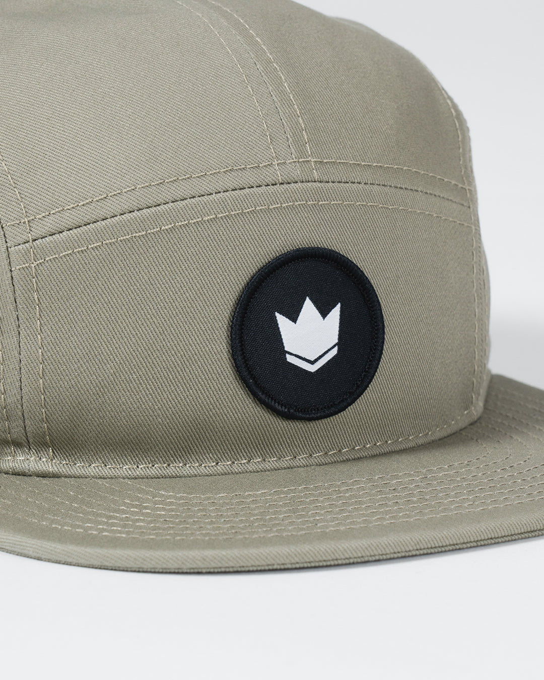 Crown Patch Strapback Hat - Sage Green