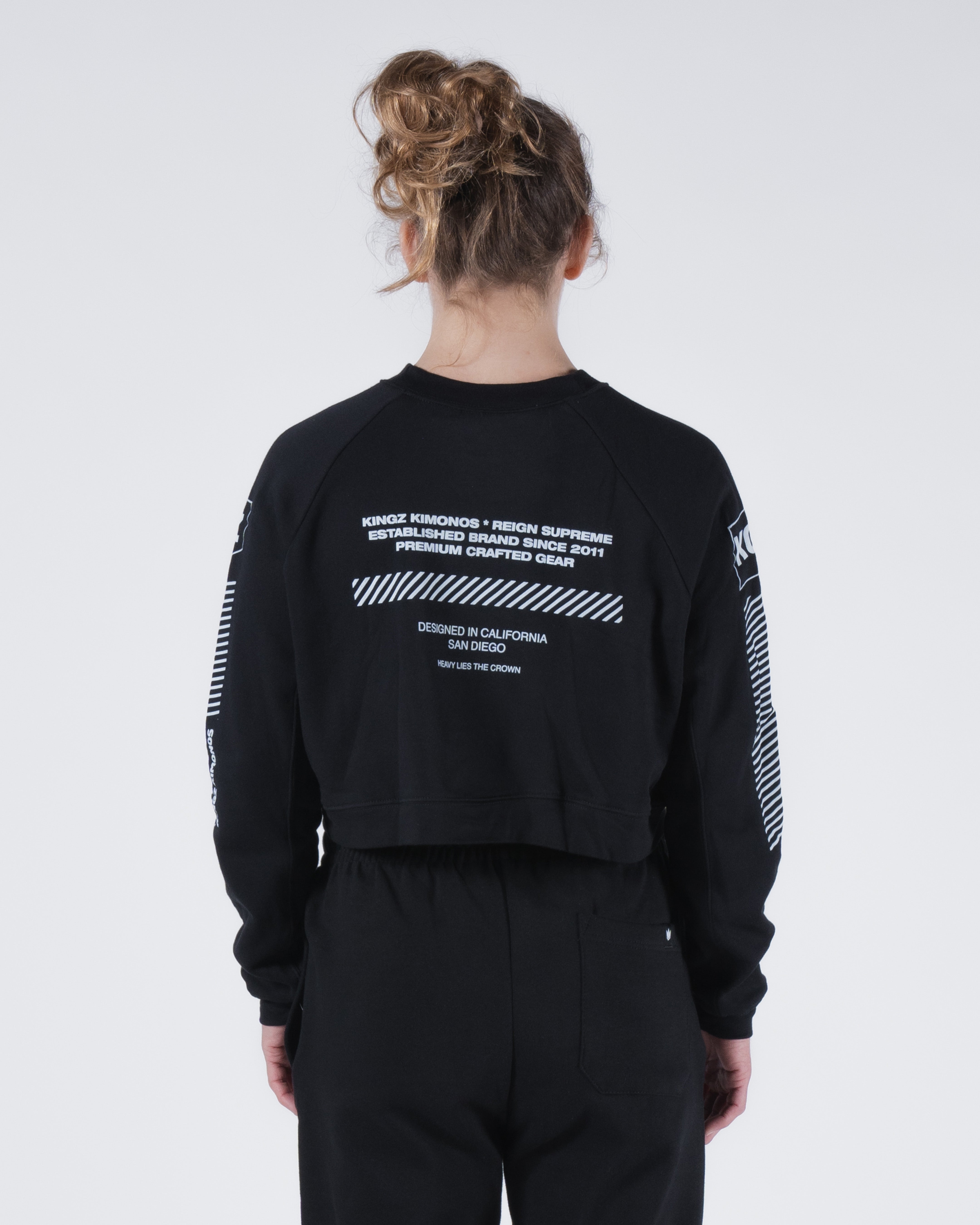 Slant Women's Crop Sweater