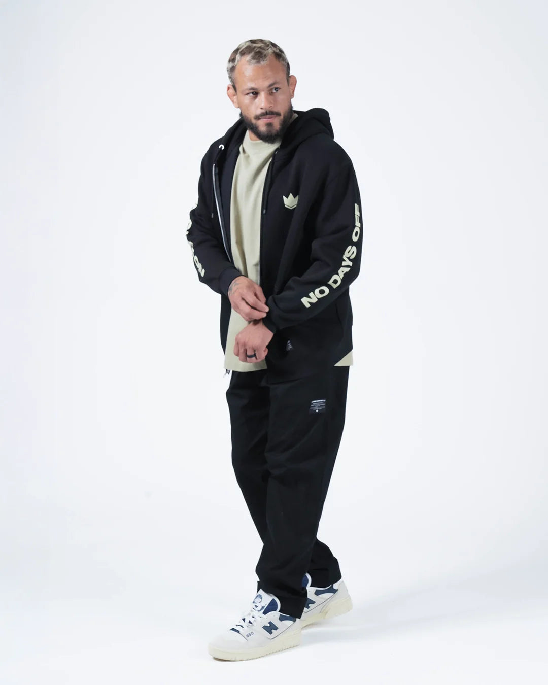 No Days Off Zip Up Hoodie