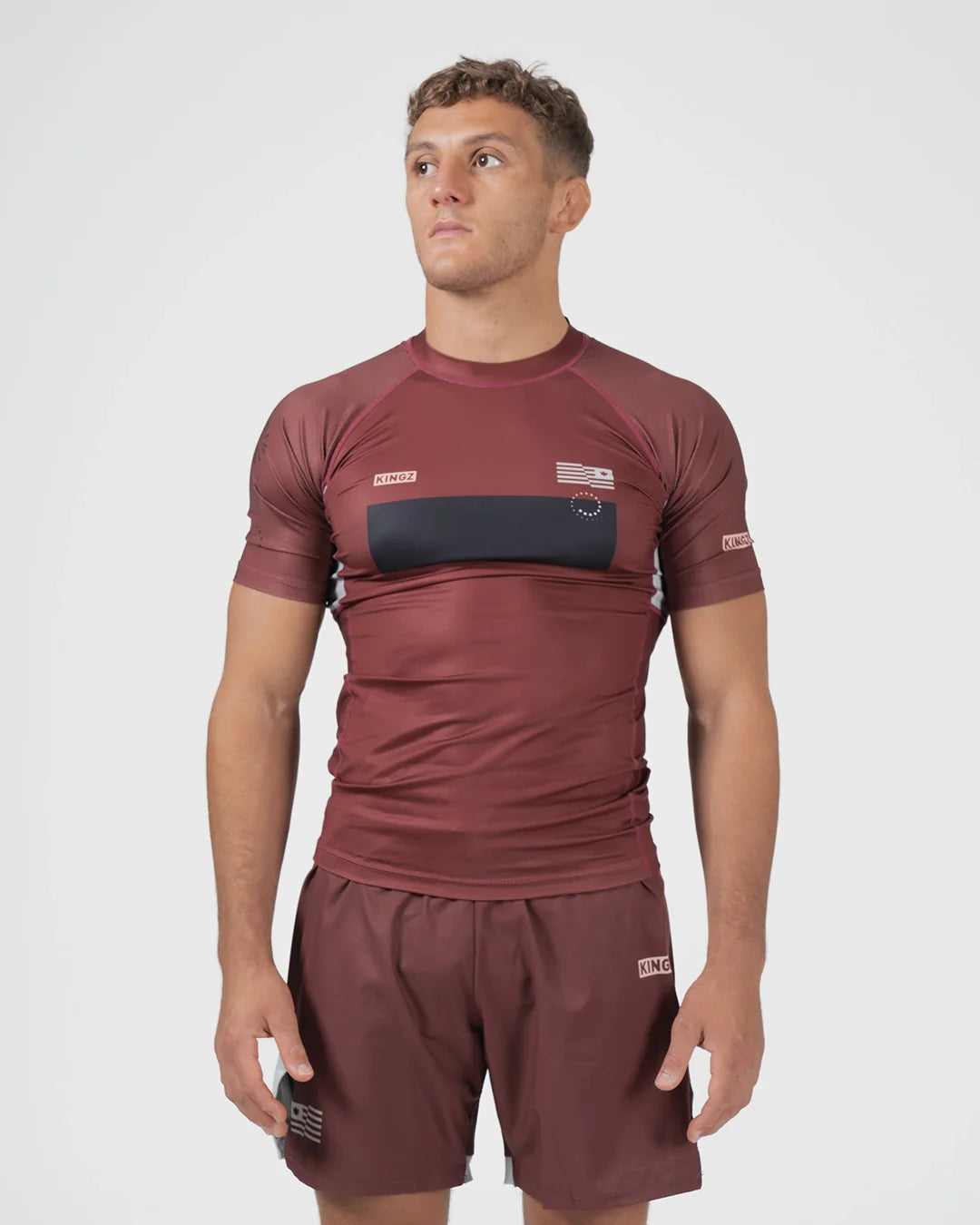 Trooper Rashguard - Maroon