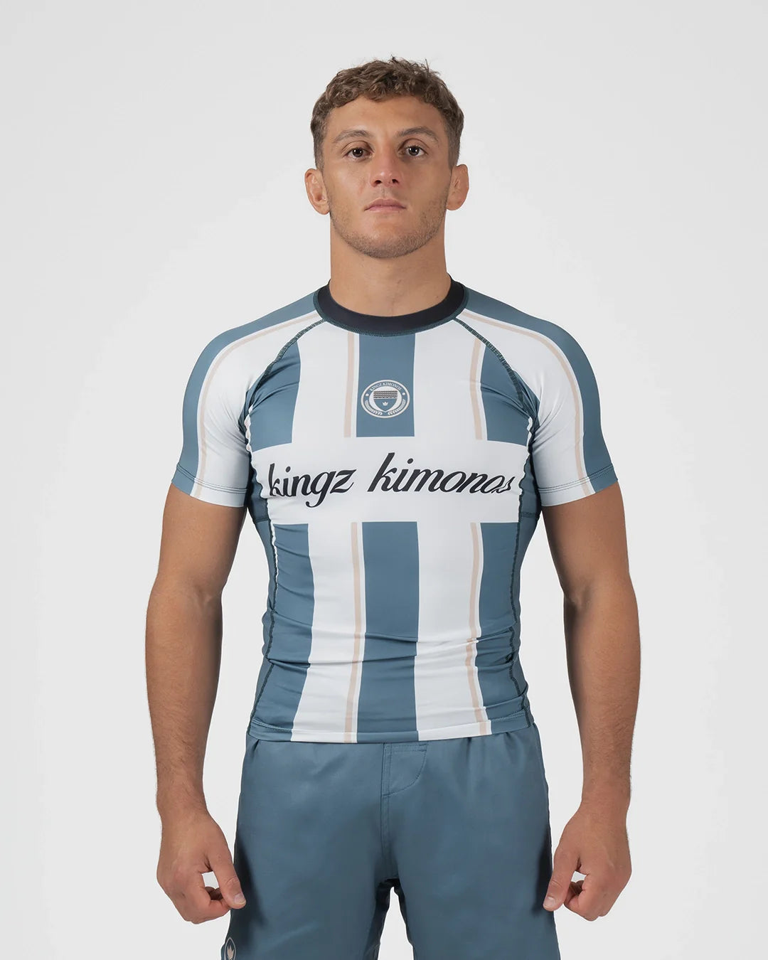 Kingz-Vintage Futebol Rashguard