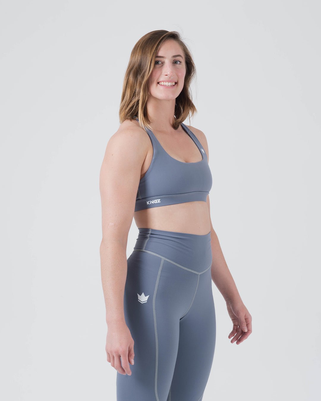 Kore Women's Sports Bra - Smoke Blue