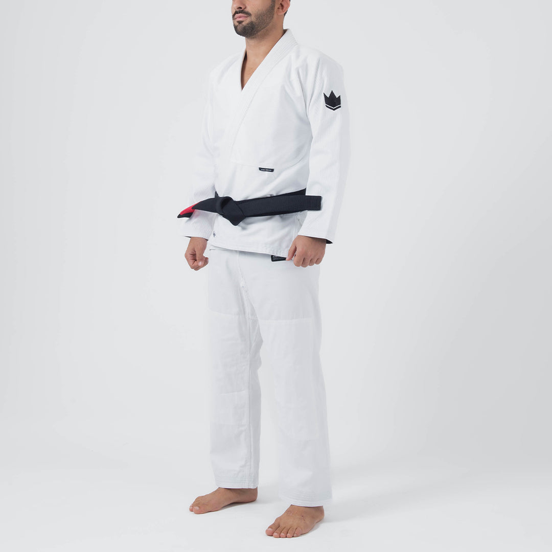 Kimono BJJ (Gi) Kingz The One- Blanco - CINTURON BLANCO INCLUIDO